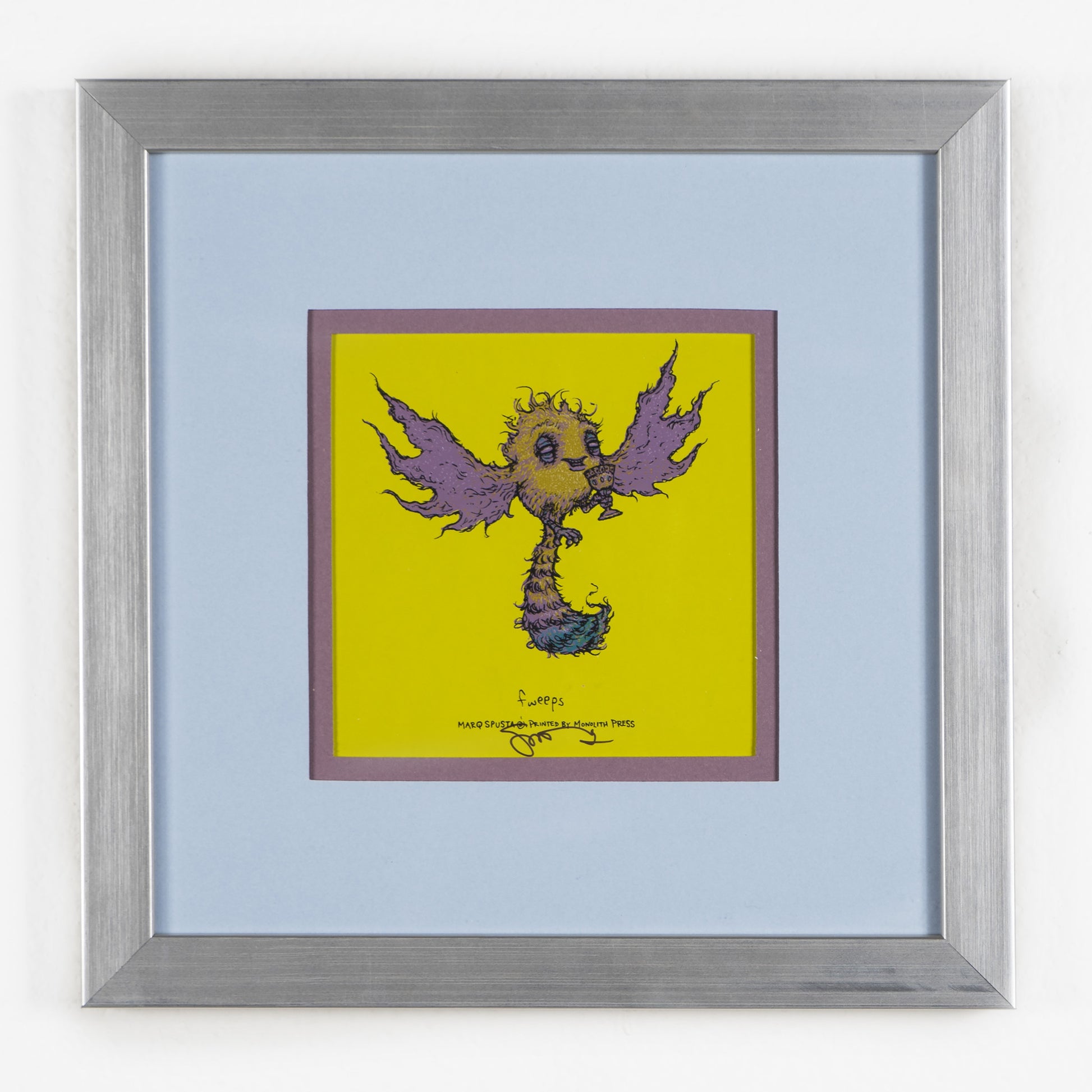 Marq Spusta - "Fweeps" (Yellow Variant) - Spoke Art