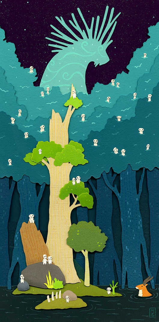 Meghan Stratman  - "The Forest Spirit" - Spoke Art