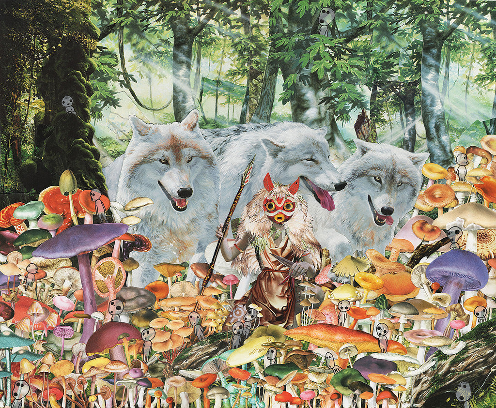 Michael Tunk - "Mononoke Hime" - Spoke Art