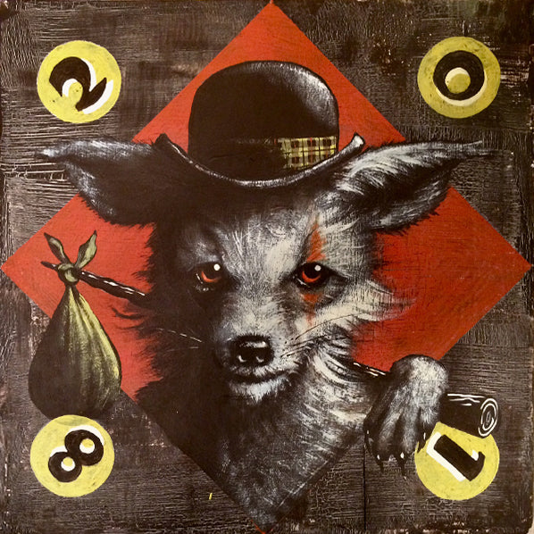 Mike Shine - "Dominek, Carny Hobo Fox" - Spoke Art