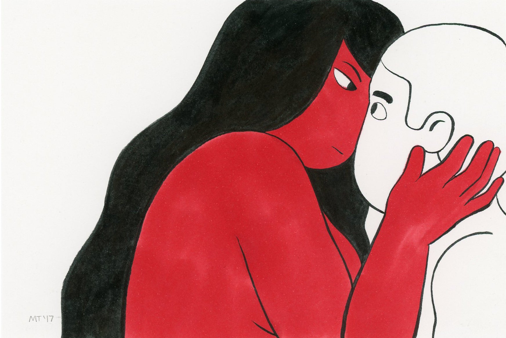Miranda Tacchia - "When he says the two of you aren't compatible but you heartily disagree" - Spoke Art