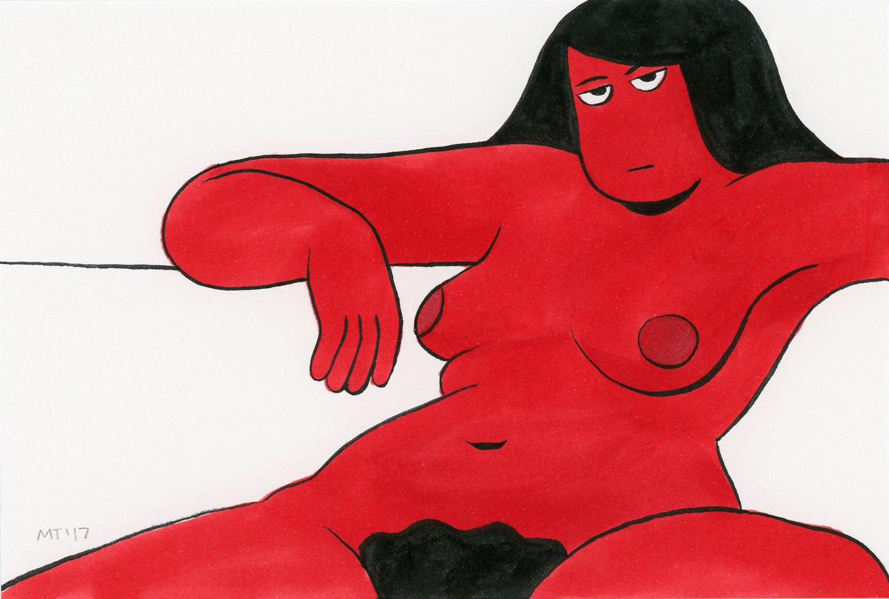 Miranda Tacchia - "When you're waiting for him to stop looking for what he wants and come get what he needs" - Spoke Art