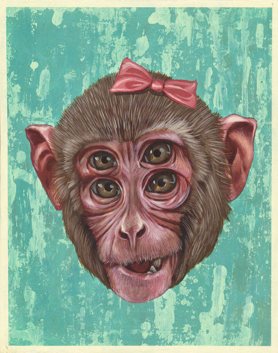 Casey Weldon - "Monkey Monkey 4" - Spoke Art