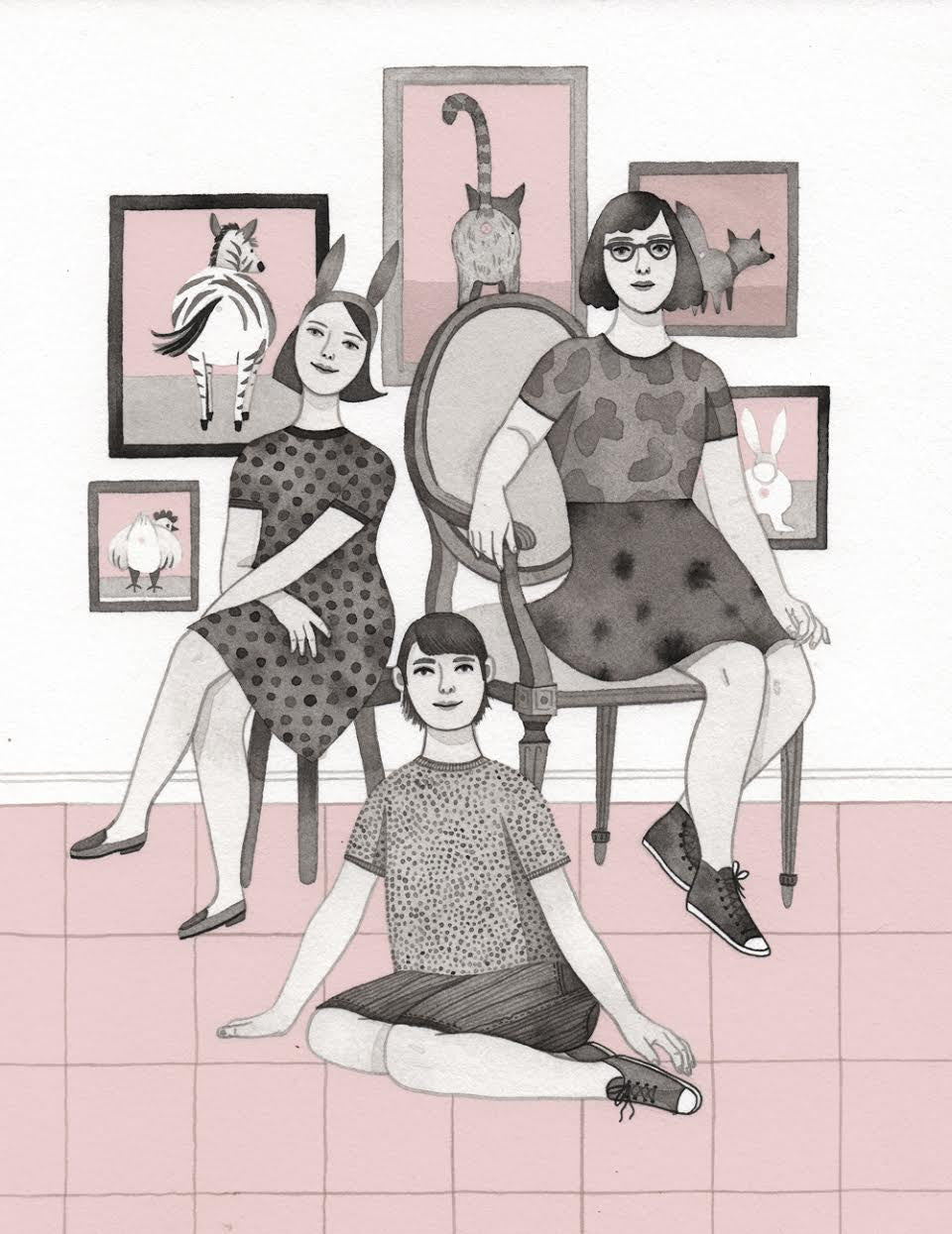 Monica Garwood - "The Belcher Children" - Spoke Art