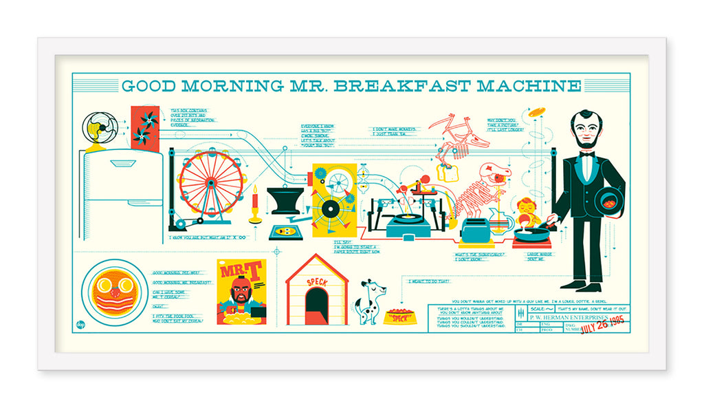 Dave Perillo - "Mr. Breakfast Machine" - Spoke Art