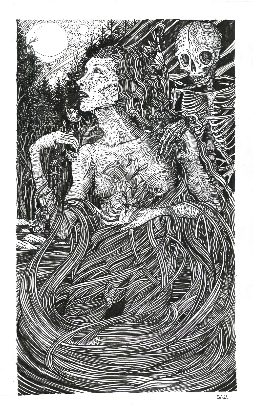 Noel'le Longhaul - "I Hold Nothing" Print - Spoke Art