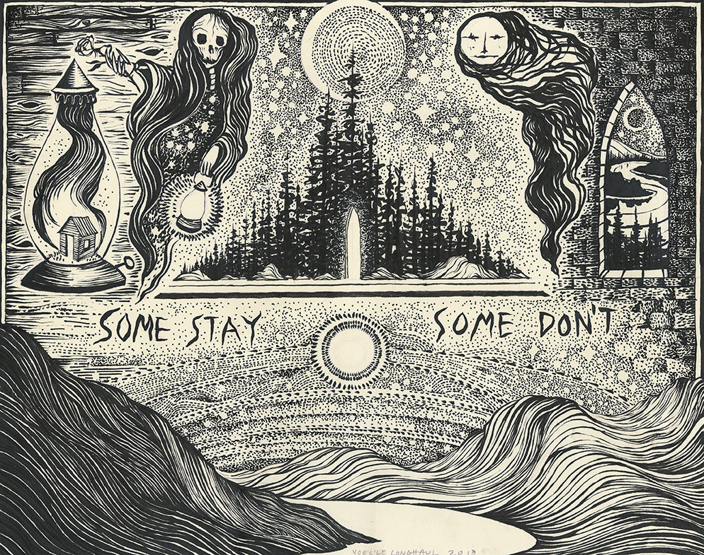 Noel'le Longhaul - "Some Stay Some Don't" - Spoke Art