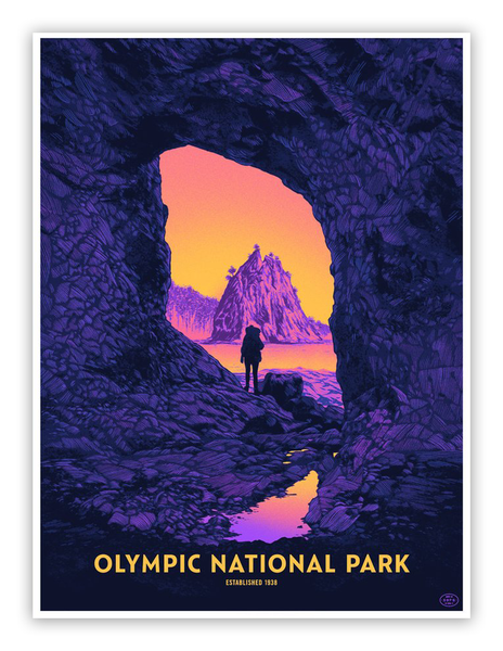 Daniel Danger - "Olympic National Park" - Spoke Art