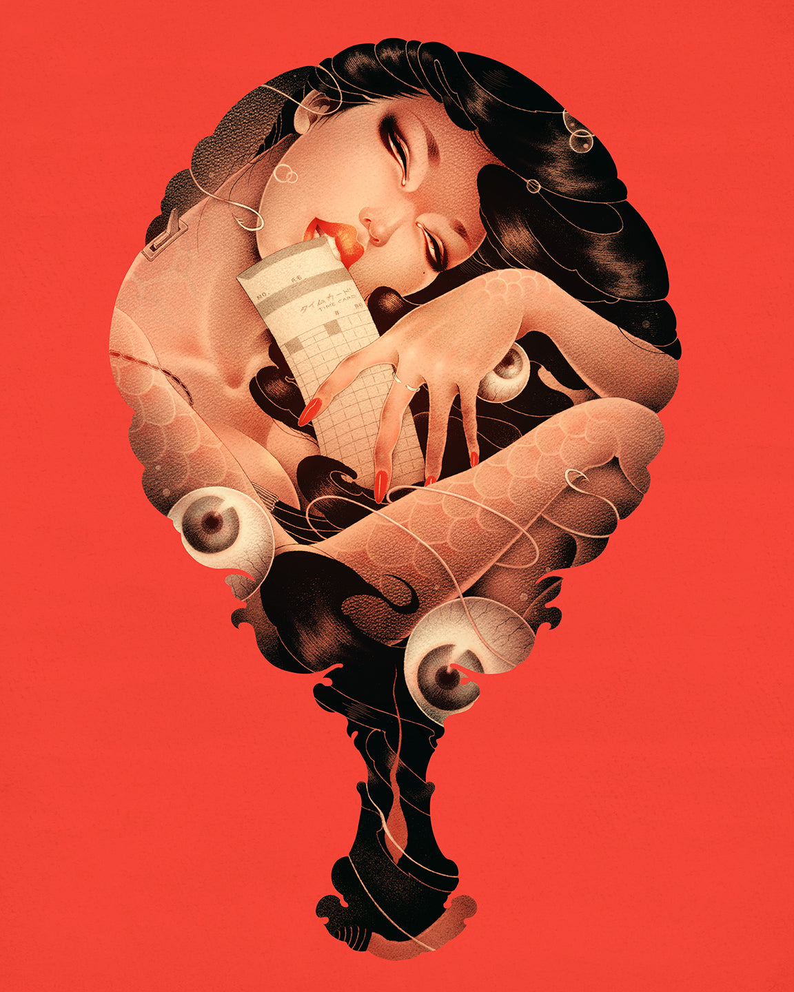 ONEQ - "Part-Time Mermaid" Print - Spoke Art