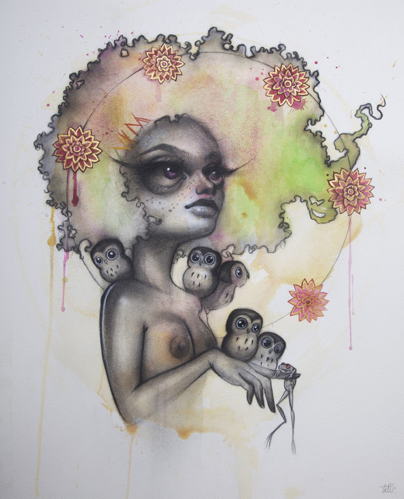 Tatiana Suarez - "Owls" - Spoke Art