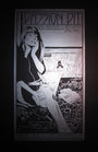 This limited edition black and white concert poster by Chuck Sperry features an illustrated woman enjoying music, with band names Passion Pit, Mayer Hawthorne & The County, and Bear Hands. Join the event on Saturday, April 17, 2010, at The Warfield in SF.