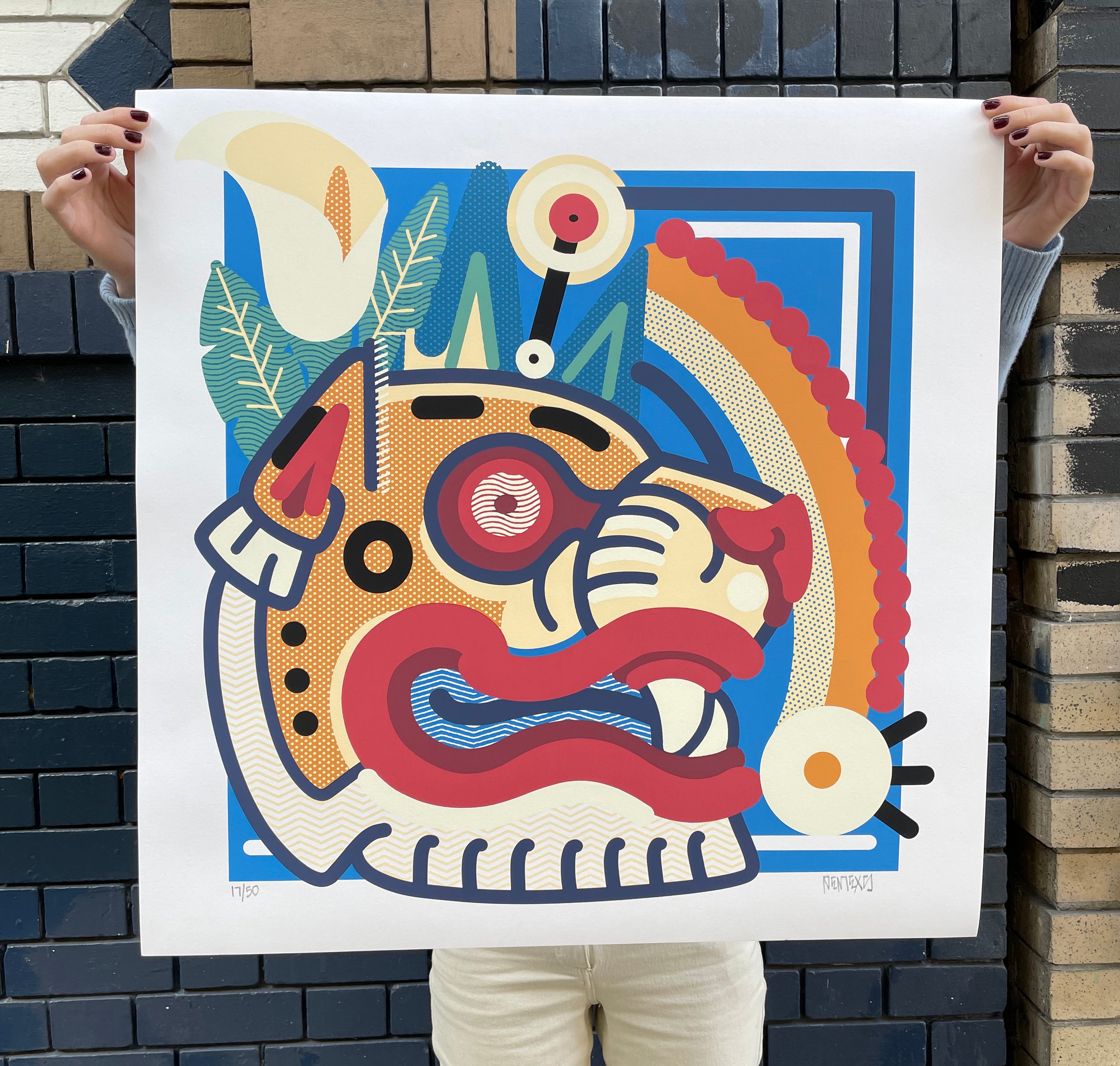 "Jaguar" Print by Pemex - Spoke Art