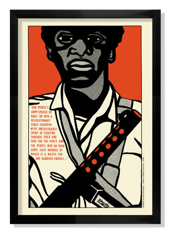 Emory Douglas - "Our People's Army" - Spoke Art