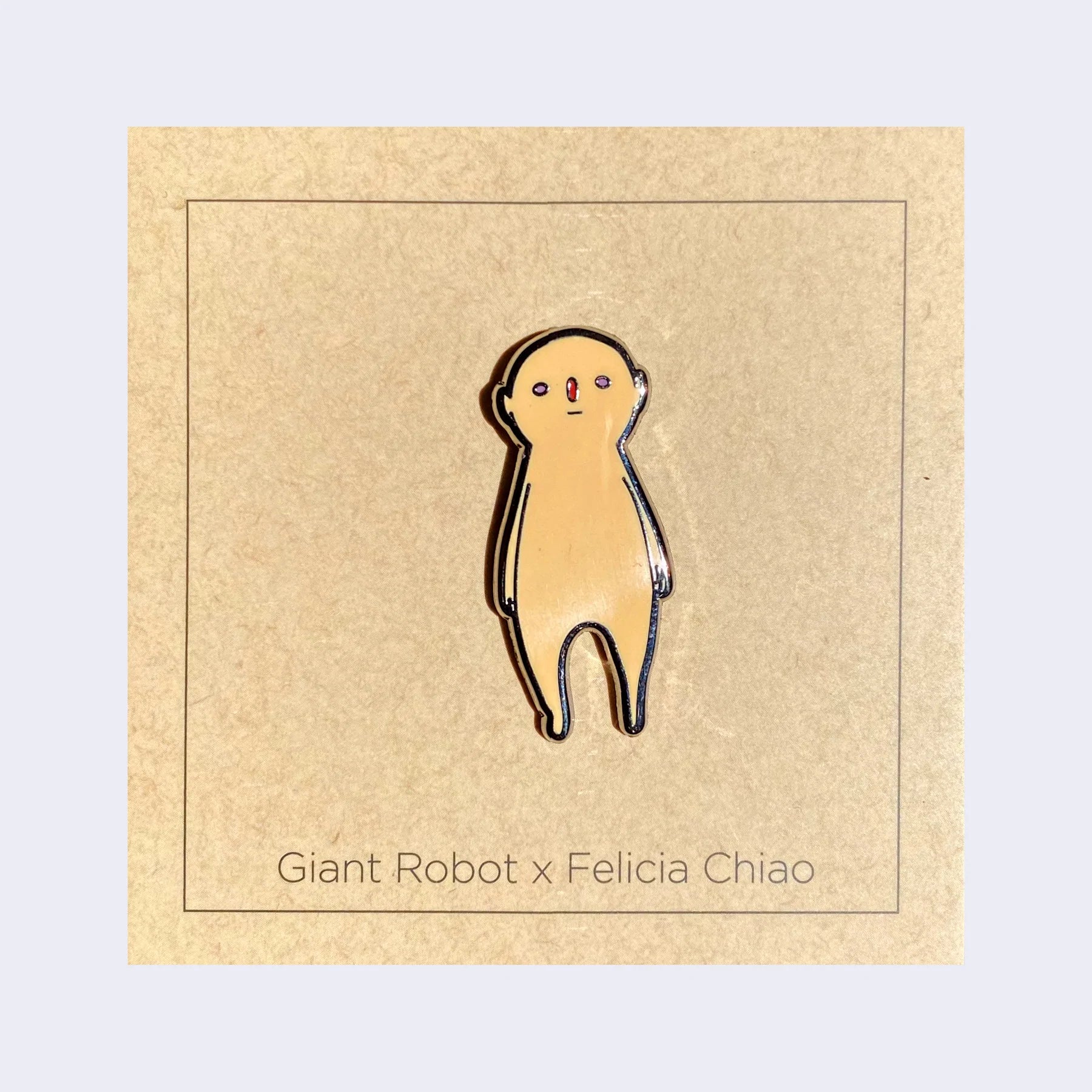 Felicia Chiao - "Character" Enamel Pin - Spoke Art