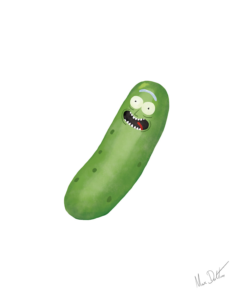 Max Dalton - "Pickle Rick" - Spoke Art