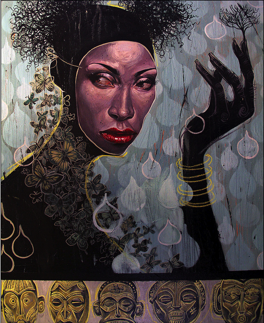 Serge Gay Jr. - "Color me Black" - Spoke Art