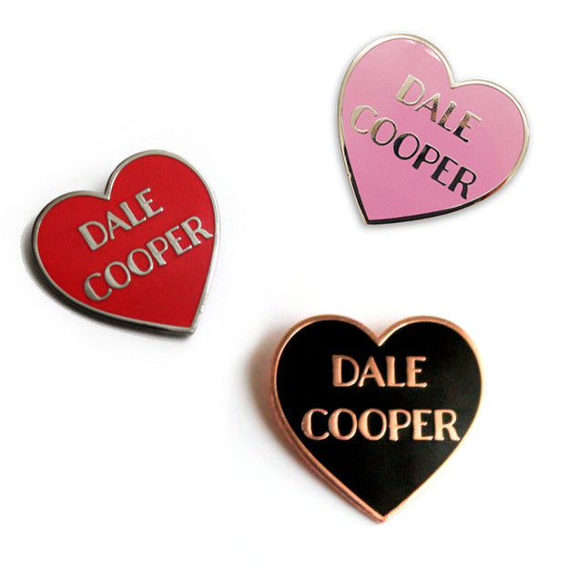 I <3 Dale Cooper Enamel Pin - Spoke Art
