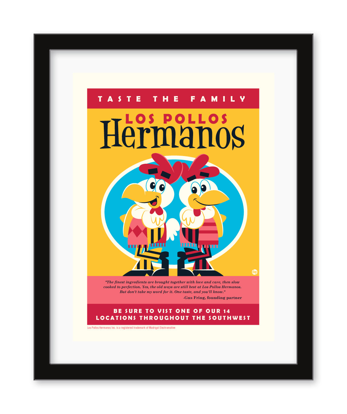 Dave Perillo - "Los Pollos Hermanos" - Spoke Art