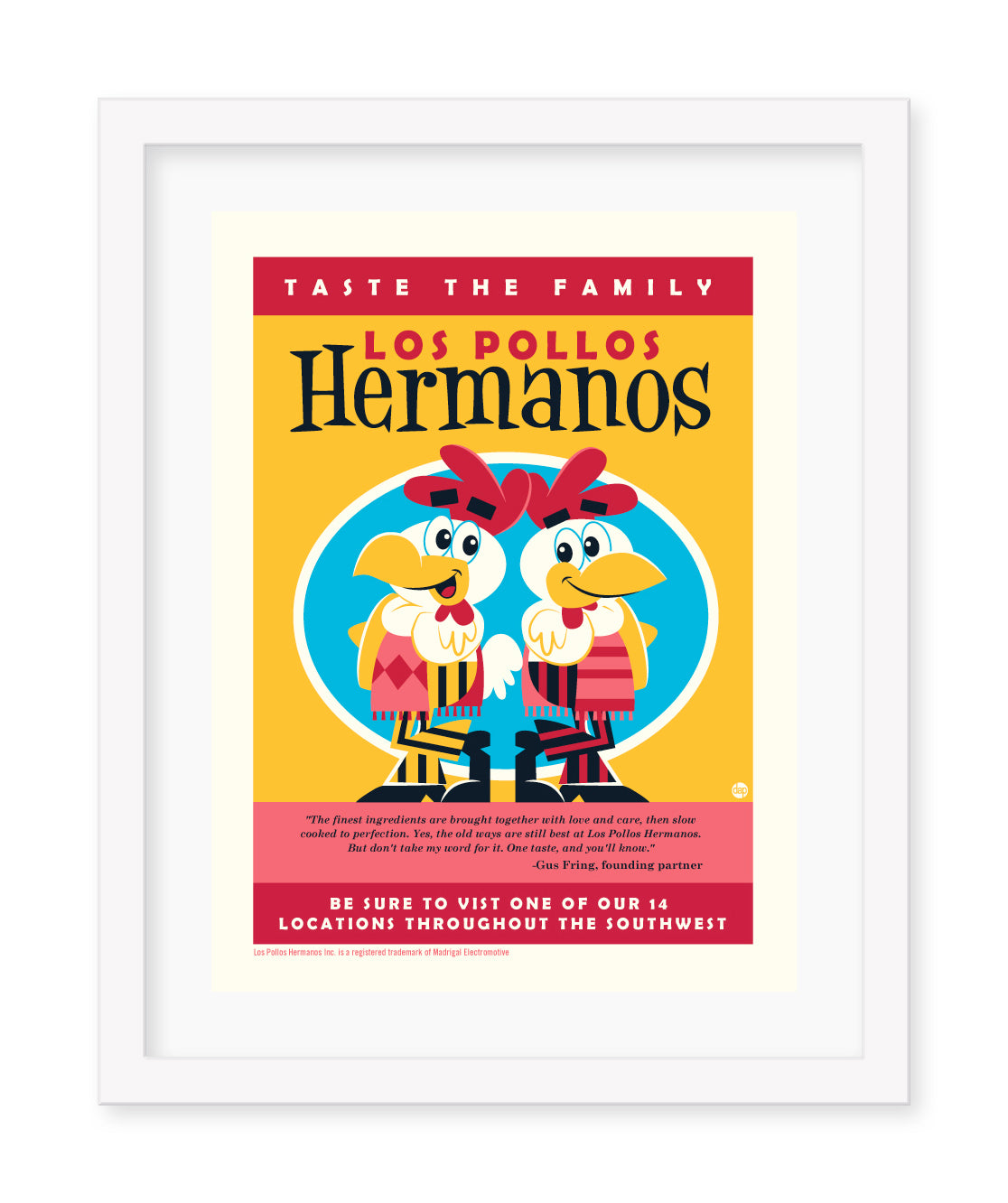 Dave Perillo - "Los Pollos Hermanos" - Spoke Art