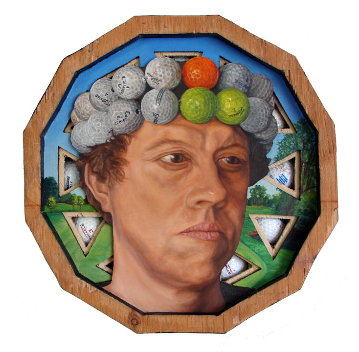 Peter Adamyan - "Puffball Gatherer" - Spoke Art