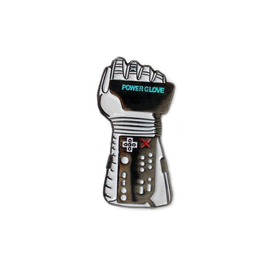 Power Glove Enamel Pin - Spoke Art
