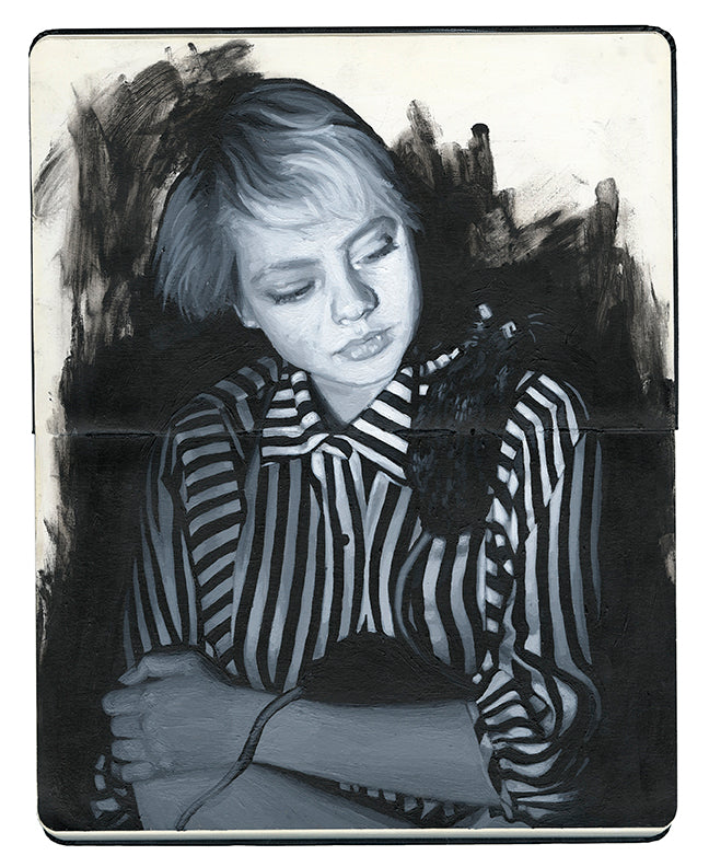 Rebecca Mason Adams - "Hayley #8" - Spoke Art