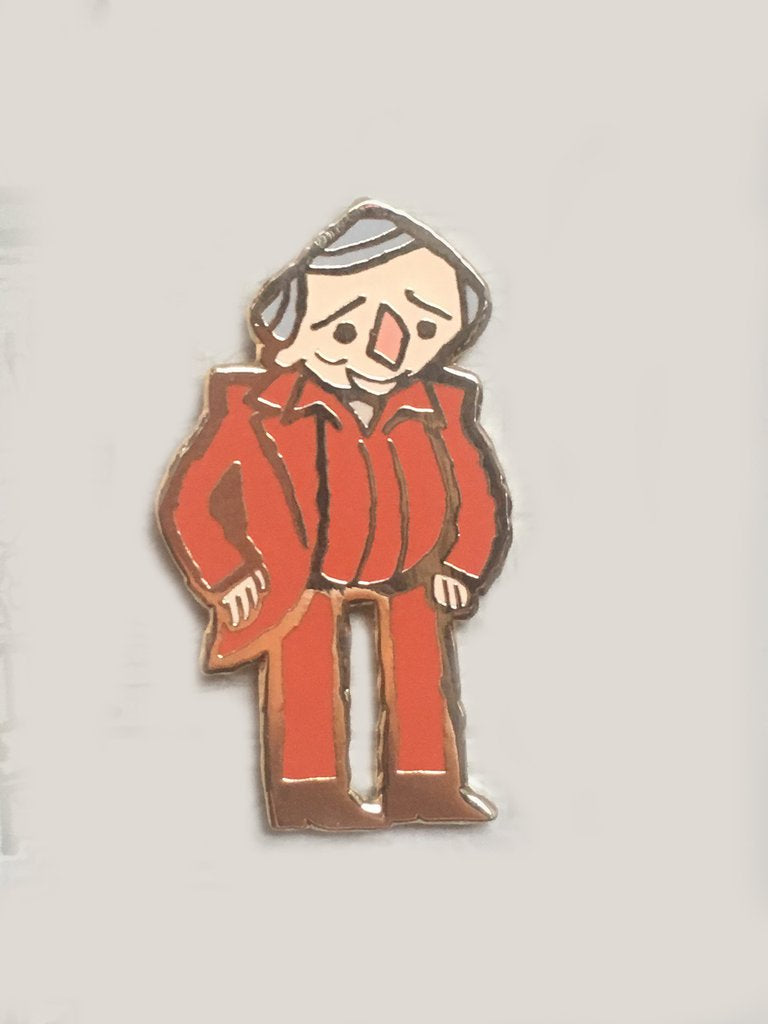 Scott C. - "Man in Red" Pin - Spoke Art