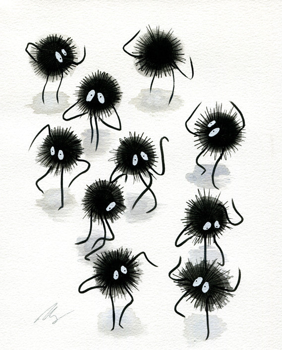 Rhys Cooper - "Soot Sprites" - Spoke Art