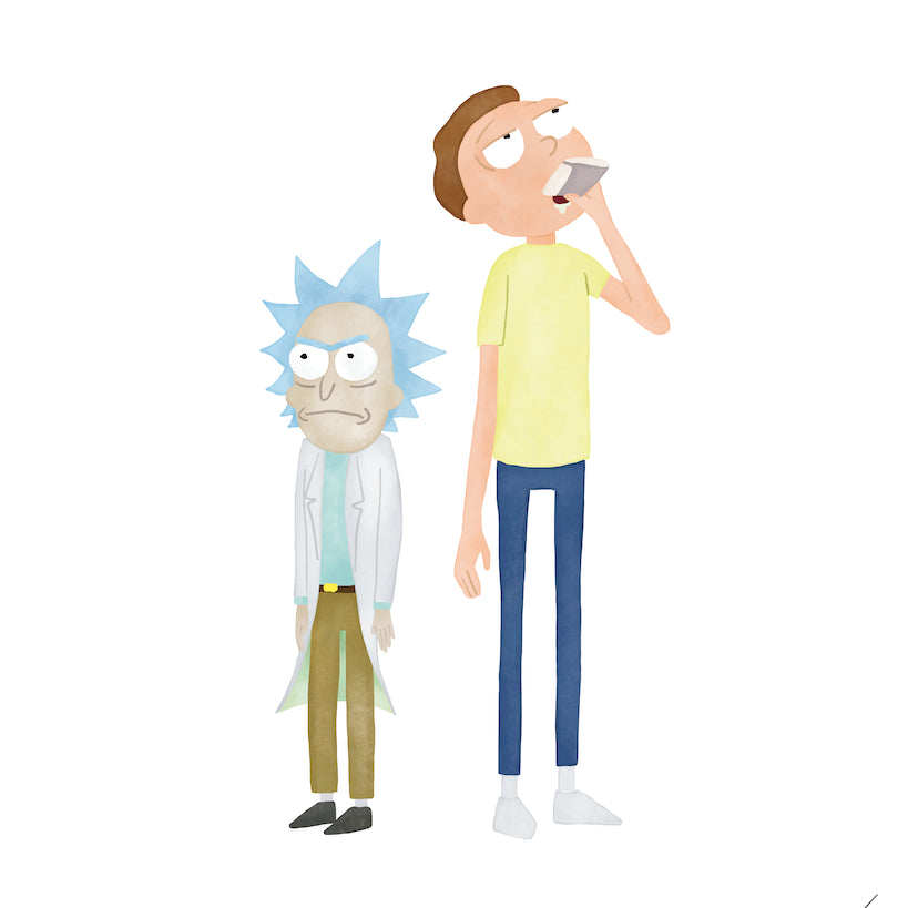 Max Dalton - "Rick and Morty" - Spoke Art