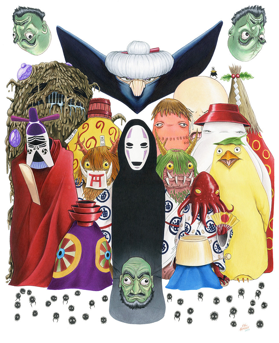Ryan Berkley - "Bath Spirits" - Spoke Art
