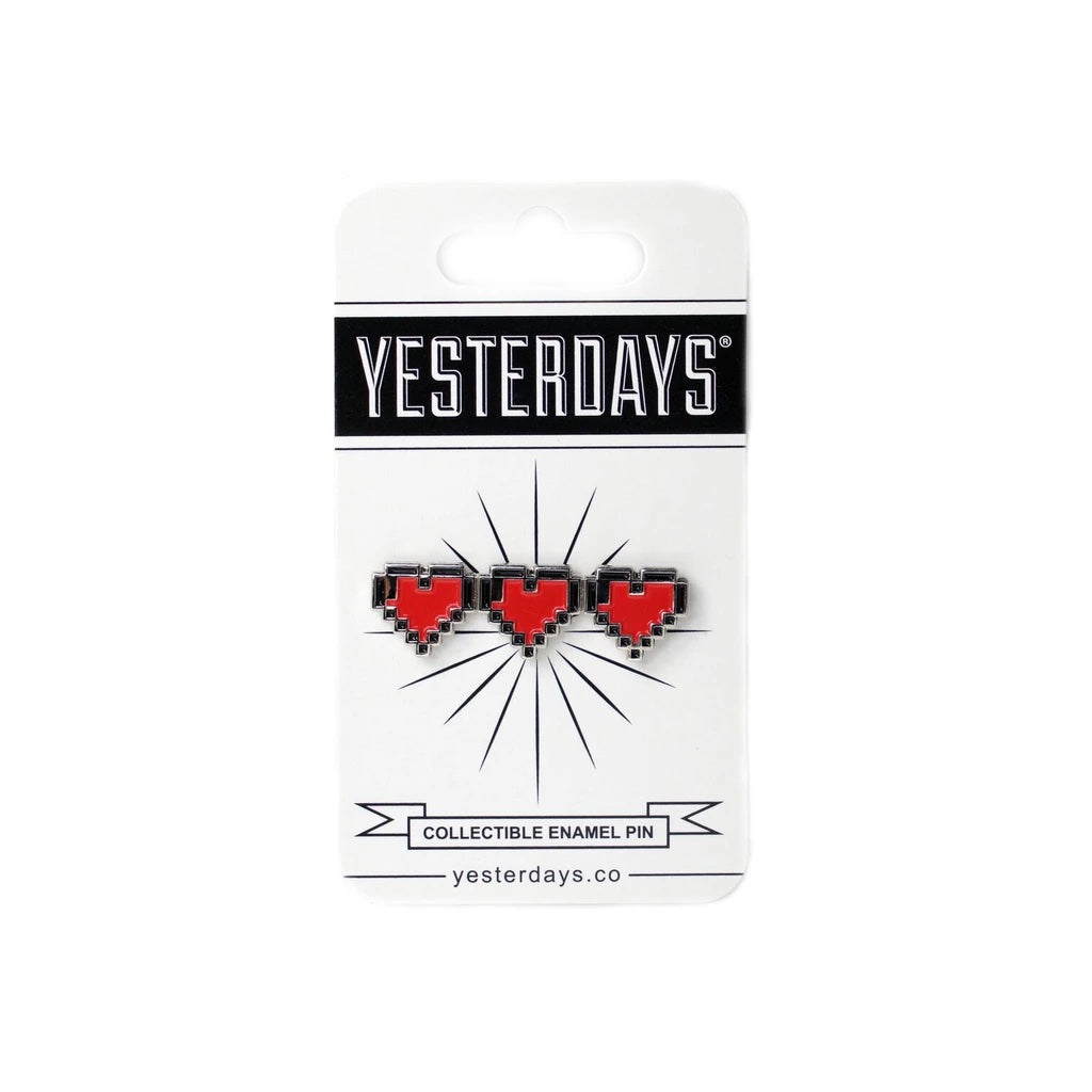 Full Health Enamel Pin - Spoke Art