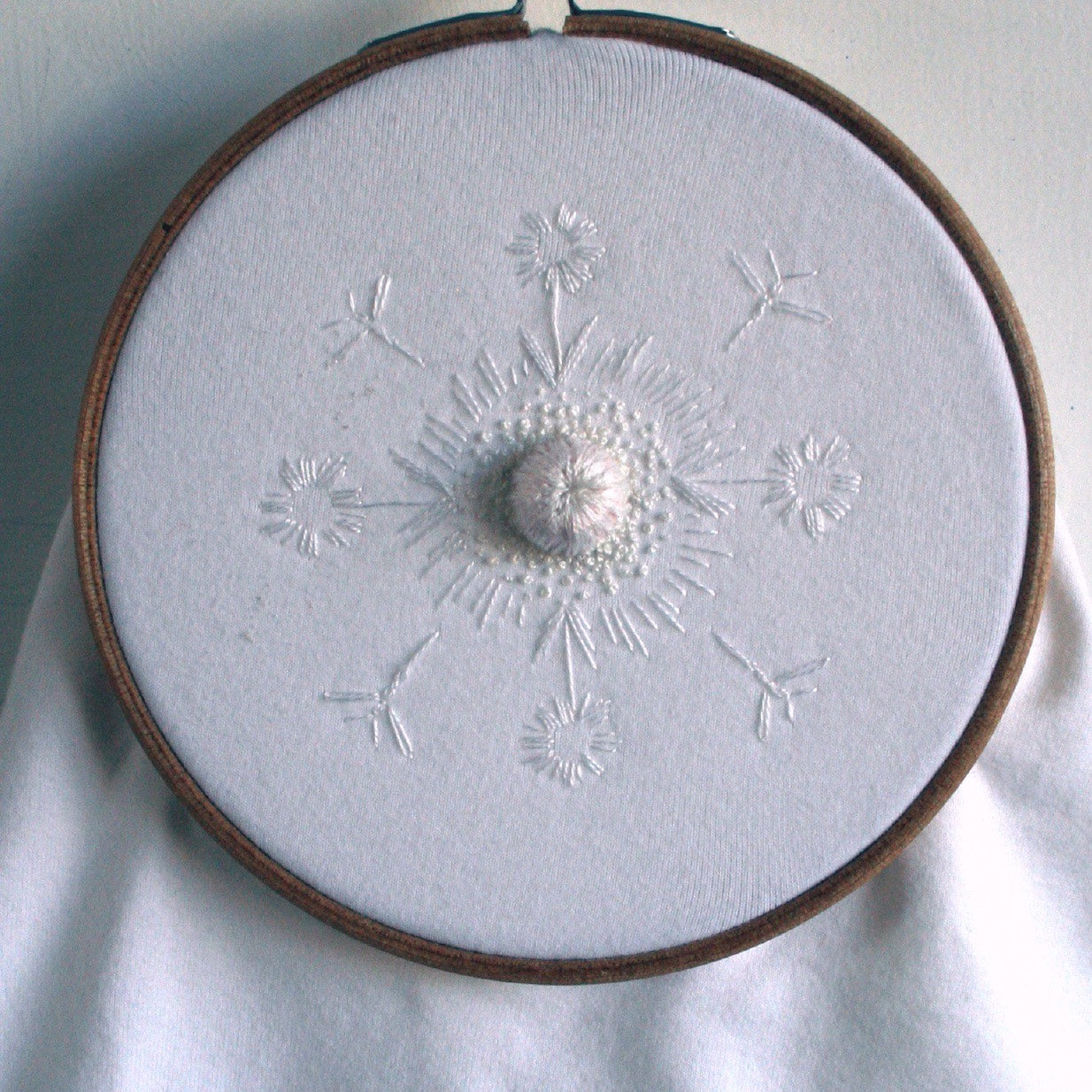 Sally Hewett - "White Work Nipple" - Spoke Art