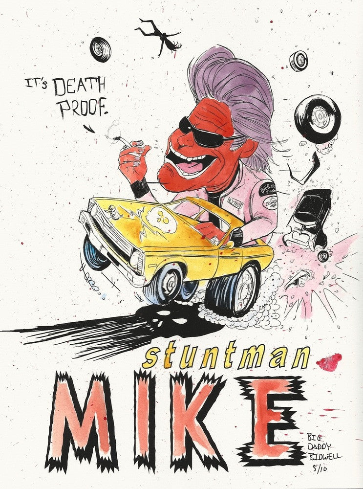 Isaac Bidwell - "Stuntman Mike" #5 - Spoke Art