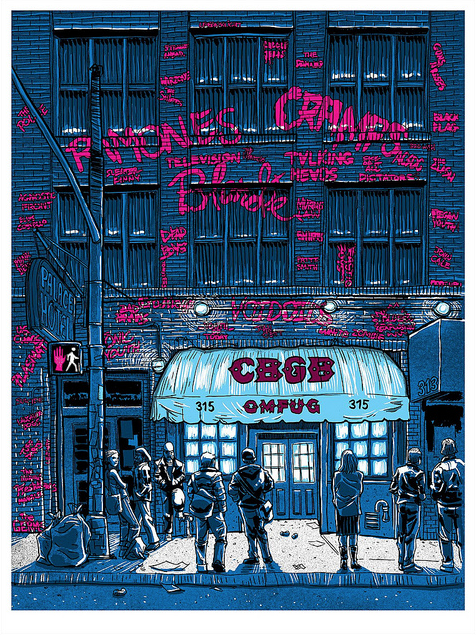 Tim Doyle - “CBGB” - Spoke Art