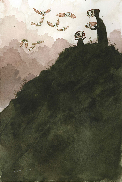 "The Hilltop" - Spoke Art
