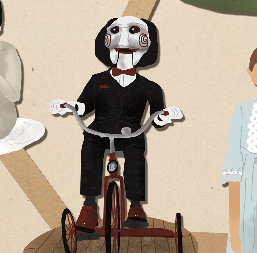 Max Dalton - "Horror Die Cut Collection" - Spoke Art