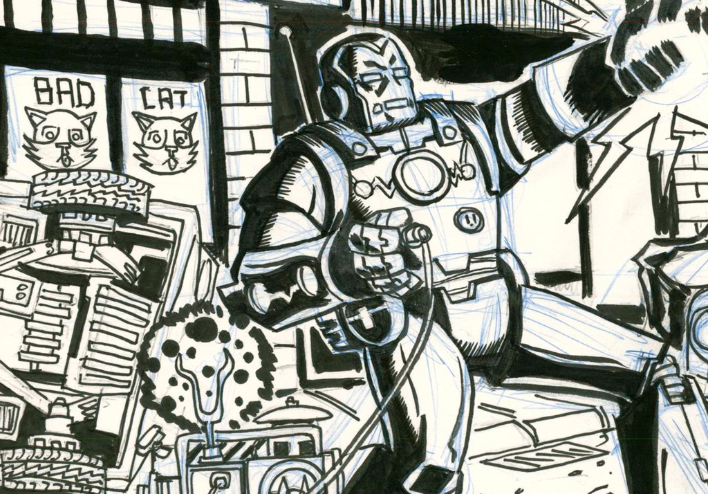 Tim Doyle - "Kirby/Ditko" - Spoke Art