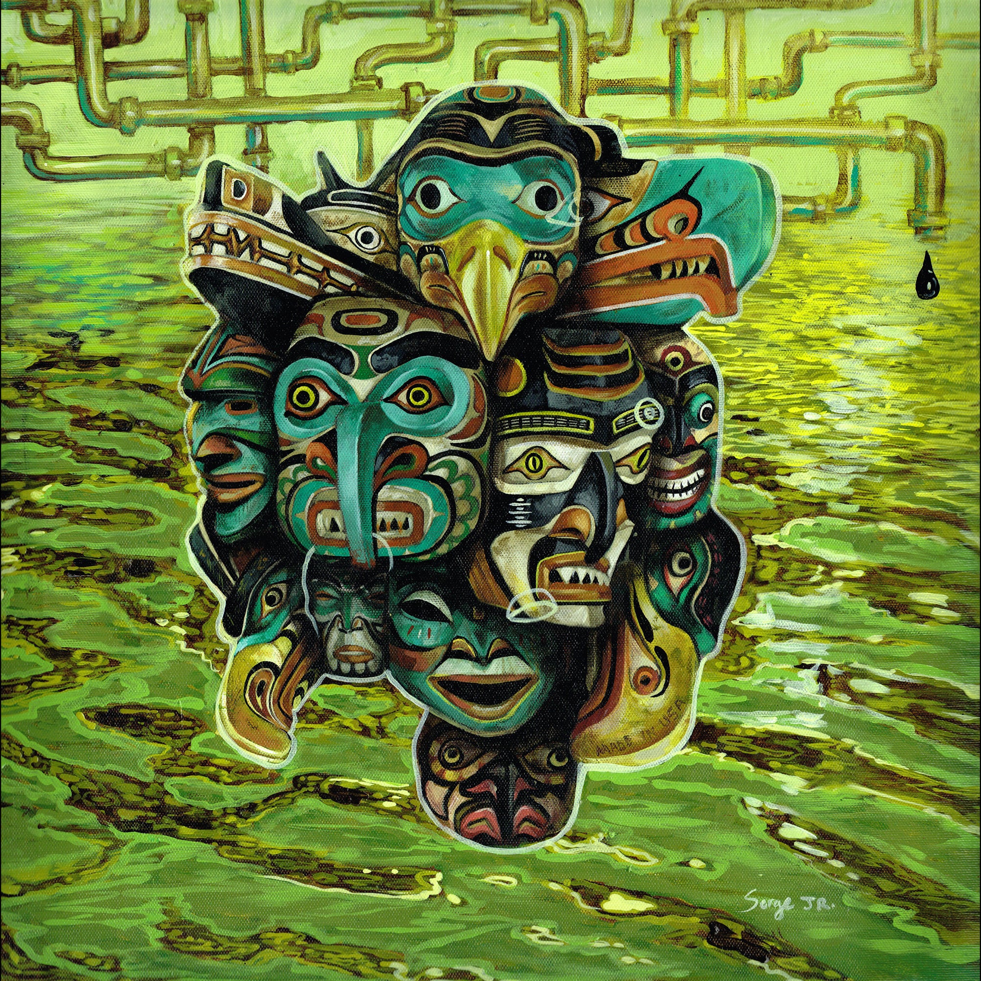 Serge Gay Jr. - "Reroute" - Spoke Art