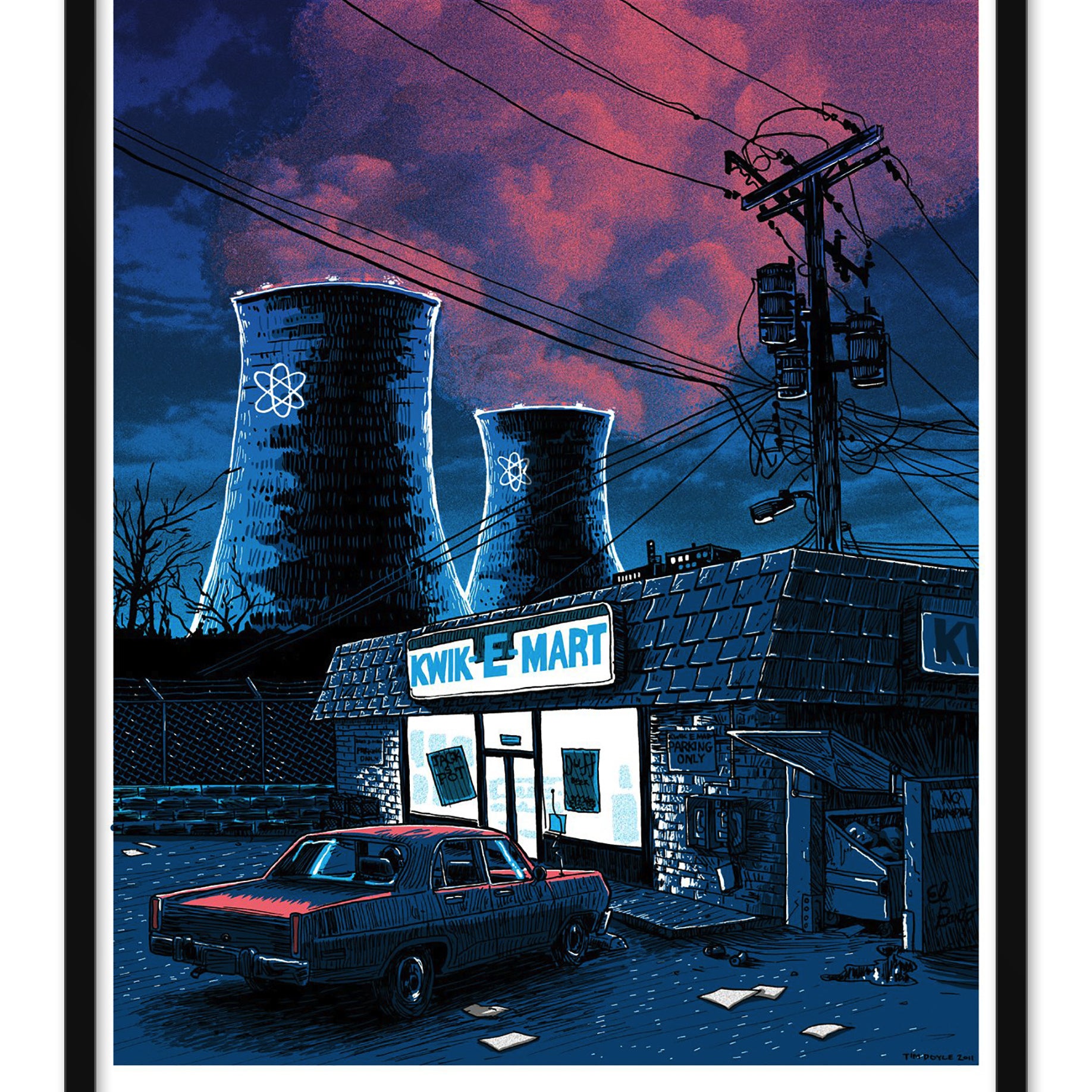 Tim Doyle - "Night Falls on the SNPP" - Spoke Art