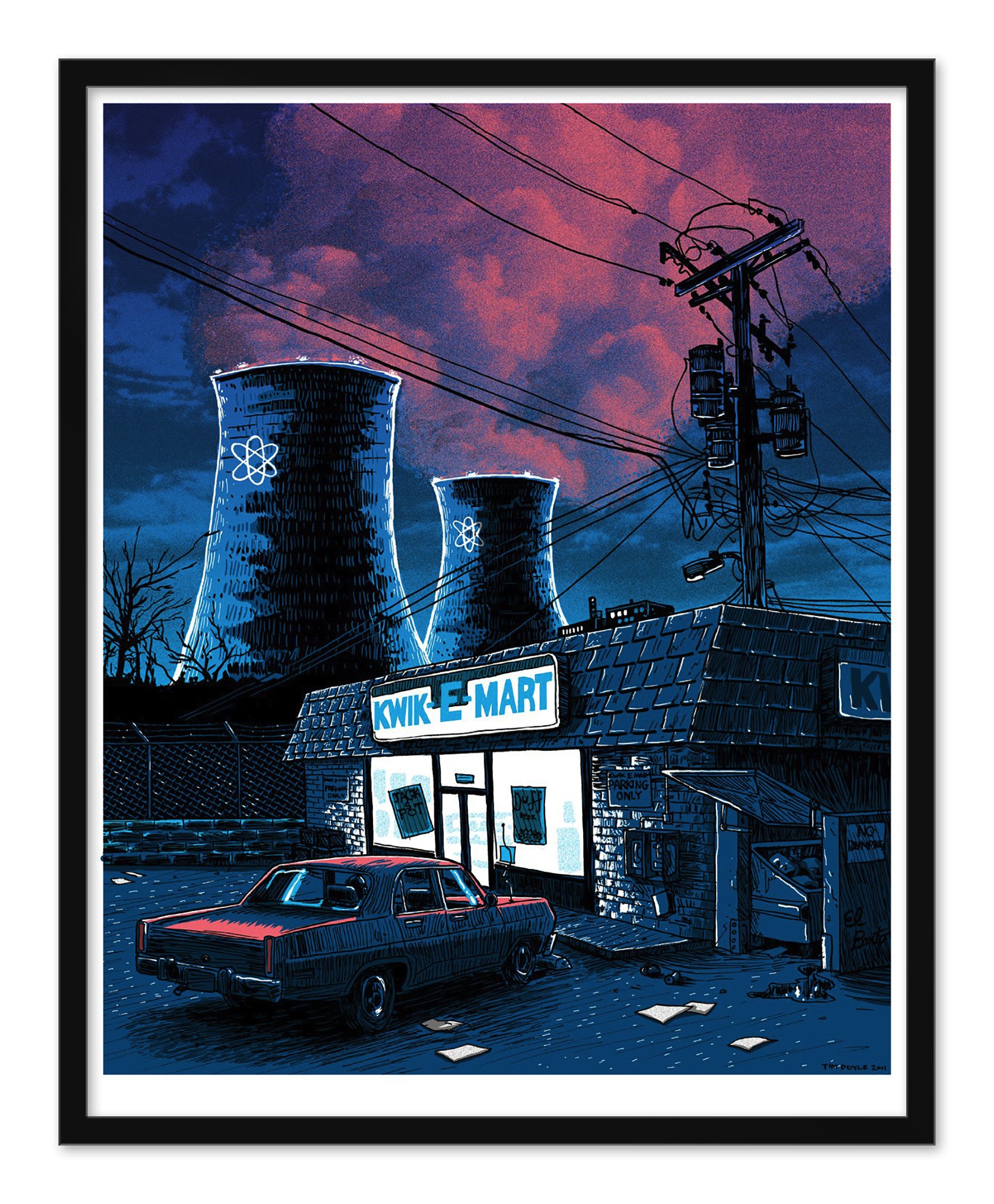 Tim Doyle - "Night Falls on the SNPP" - Spoke Art