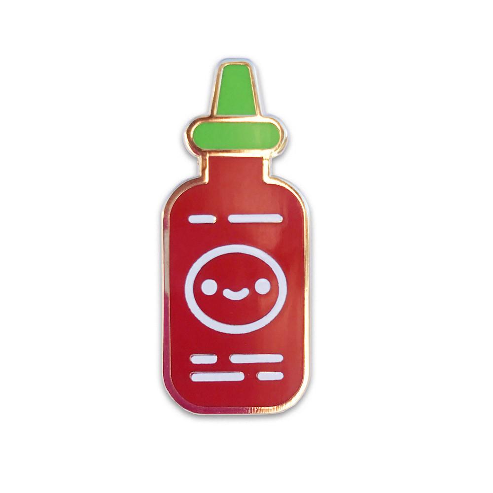 "Sriracha Friend" Enamel Pin - Spoke Art