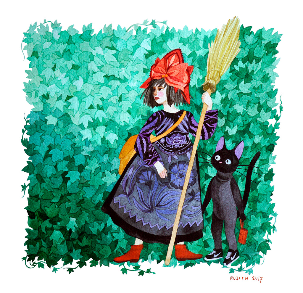 Stacey Rozich - "Kiki's Yardwork Service" - Spoke Art