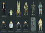 Max Daltons limited edition fine art illustration features iconic Star Wars characters, including Han Solo, Yoda, and Luke against a starry backdrop. With Dengar, IG-88, Boba Fett, and others included, this stunning giclee print is available with optional custom framing for collectors.