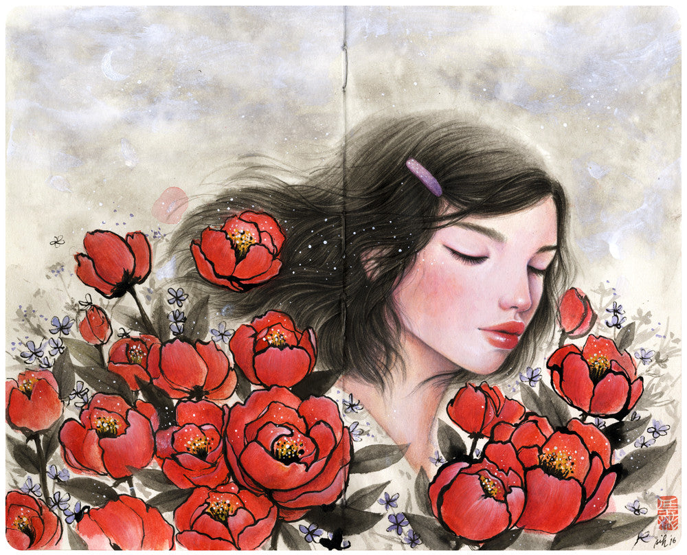 Stella Im Hultberg - "Camellias" - Spoke Art