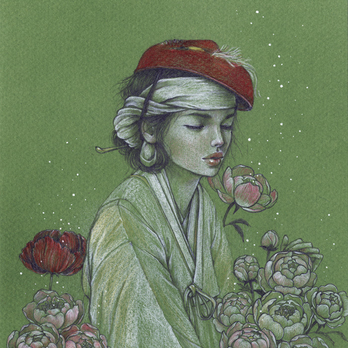 Stella Im Hultberg - "Repose (Mask Dancer)" - Spoke Art