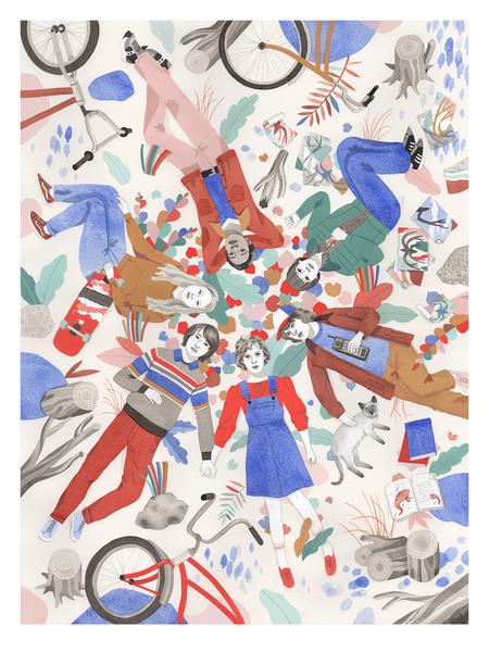 Monica Garwood - "Stranger Things" - Spoke Art