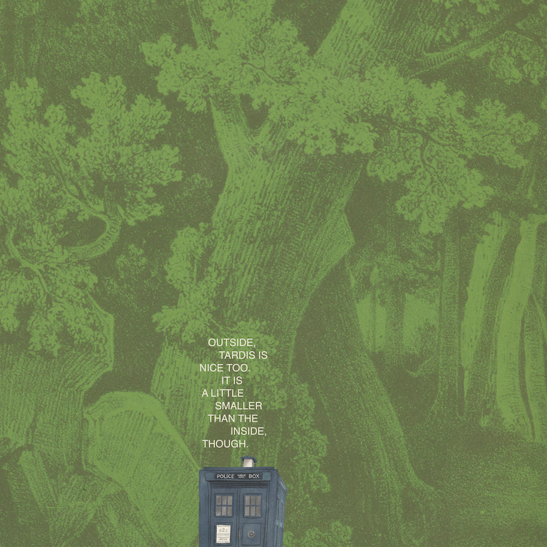 Max Dalton - "Tardis" - Spoke Art