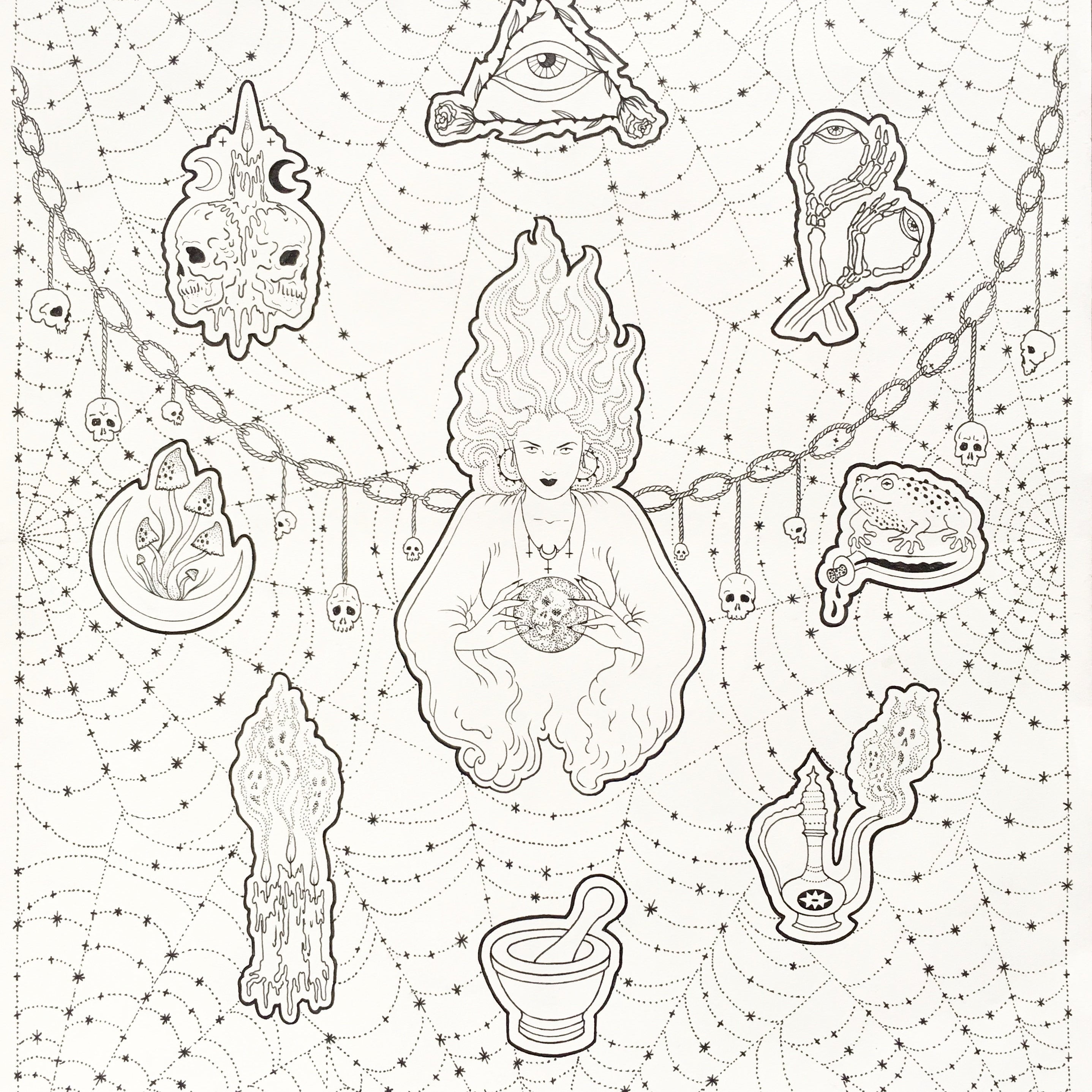 Tati Compton - "Midnight" - Spoke Art