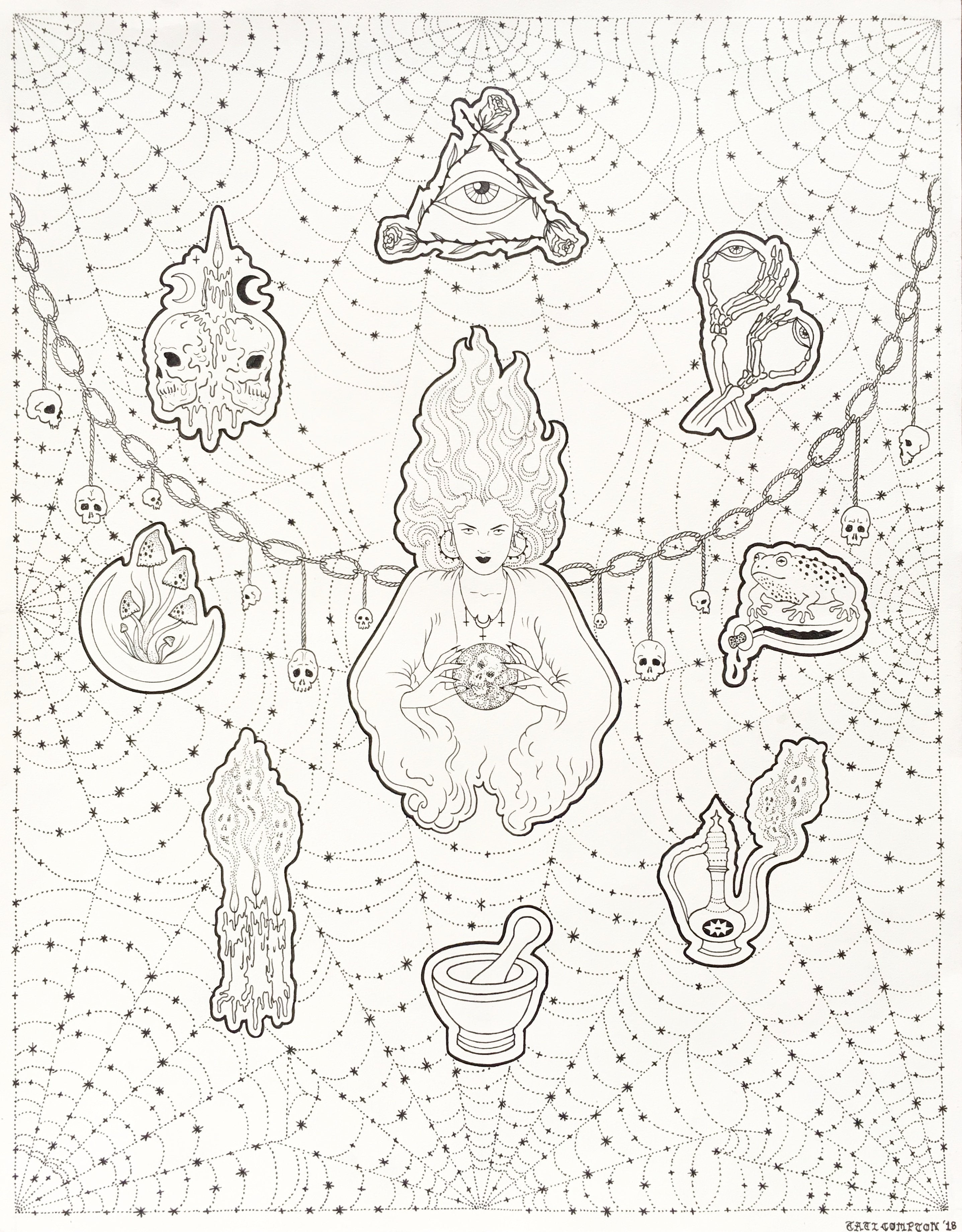 Tati Compton - "Midnight" - Spoke Art