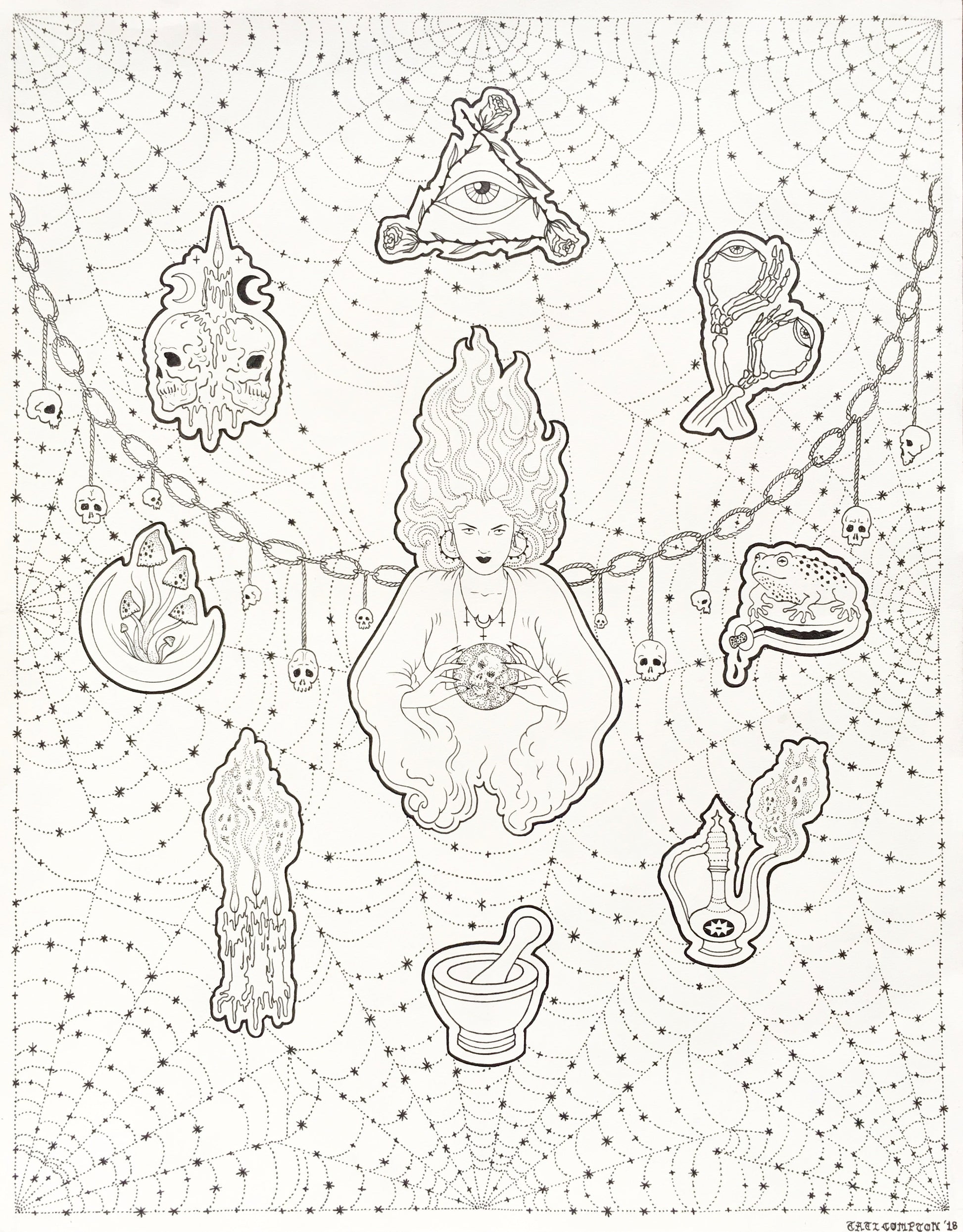Tati Compton - "Midnight" - Spoke Art